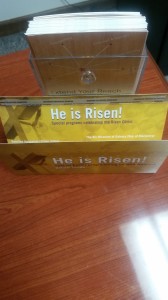 United Methodist Church Easter mailer