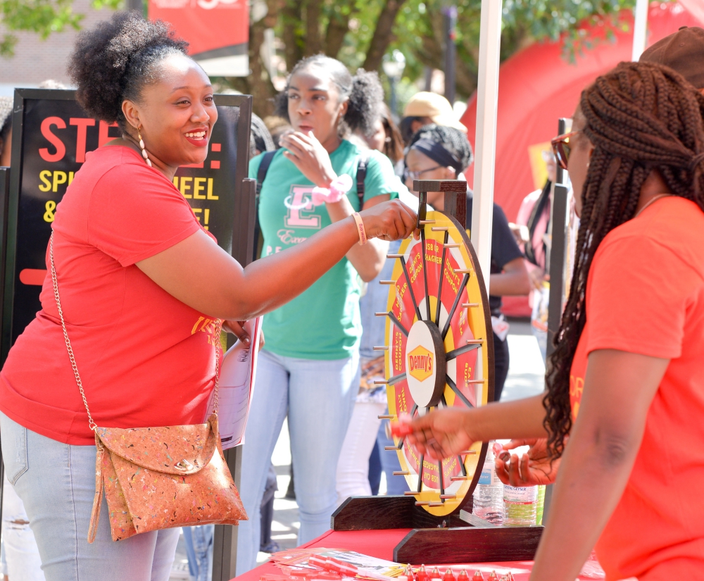 2019 NCNW HBCU Tour Presented by Denny’s: Event activation by Marketing Resource Solutions